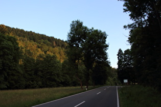 südlich von Wernigerode-Hasserode, Abzweig ins Thumkuhlental