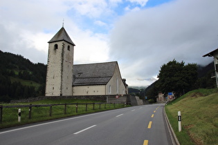 Nordrand von Churwalden, Blick bergauf …