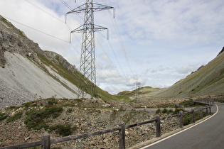 Blick zur Passhöhe