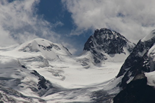 … den Piz Argient und den Crast Agüzza, …