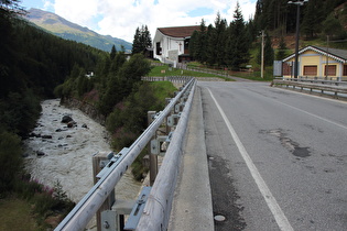 der Frodolfo, Blick flussabwärts …