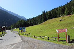 Nordrampe des Passi di Gavia am Südrand von Santa Caterina Valfurva