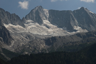 Zoom auf Cima Presanella mit Vedretta Presanella und Cima Vermiglio