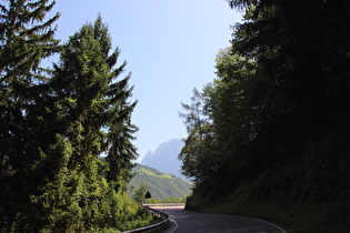 weiter oben, Blick zum Schlern