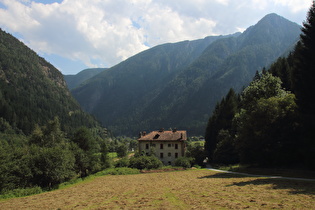 nördlich von Grasstein, Blick talabwärts