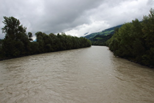 … und Blick flussabwärts