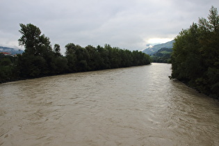 der Inn, Blick fluss abwärts …