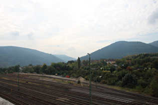 … Blick nach Südosten über Oberoker ins Okertal, …