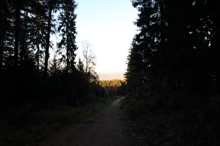 etwas weiter bergab, Blick nach Nordosten