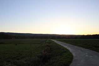 westlich von Wennigsen, Blick zum Deister