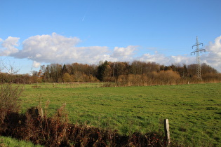 südlich von Velber, Blick nach Osten