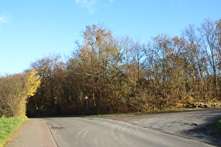 Gehrdener Berg, Große Bergstraße, höchster Punkt, Blick nach Osten …