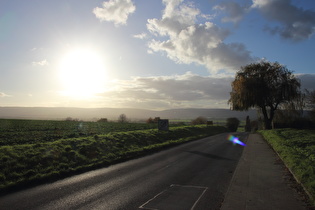 … und Blick nach Westen zum Deister