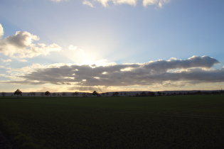 zwischen Ditterke und Königseiche, Blick nach Südwesten zum Deister …