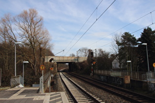 … und Blick nach Norden — noch schön sonnig