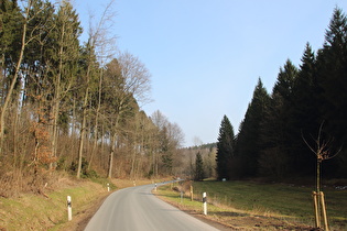 weiter oben, Blick talabwärts …