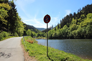 Blick über den Herzberger Teich nach Süden