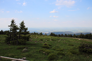 … Blick über Ilsenburg nach Nordosten …