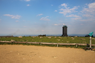 Blick vom Gipfel nach Osten