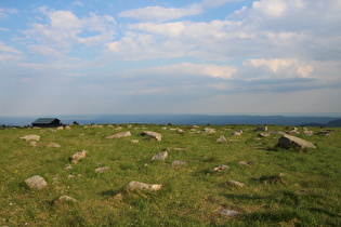 Blick vom Gipfel nach Südosten