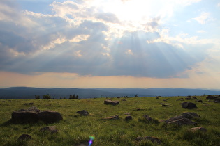 Blick vom Gipfel nach Westen über Torfhaus