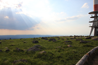 Blick vom Gipfel nach Nordwesten