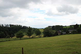 Blick Richtung untere Kehre bei Weuspert