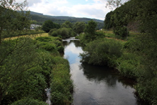 … und Blick flussabwärts