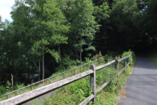 Radweg zur Biggetalsperre, Kehrengruppe bei Attendorn, untere Kehre, …