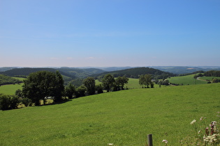 … und Blick nach Südwesten