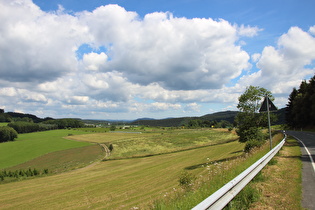 zwischen Vorspanneiche und Brachthausen, Blick nach Norden