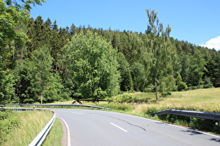 unteres Ende der Bergstrecke zum Rhein-Weser-Turm