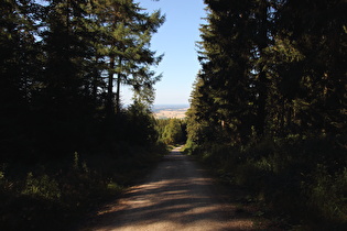 etwas weiter bergab, Blick nach Nordosten