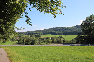 zwischen Bad Endorf und Mauerkirchen, Blick nach Süden