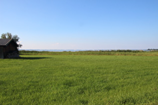 Blick über den Chiemsee nach Norden