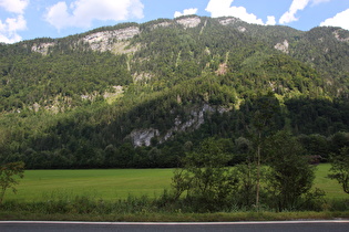 … und Blick auf die Südwestflanke des Loferberges