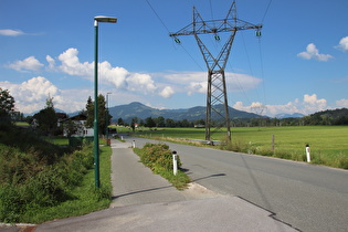 … und Blick nach Südwesten