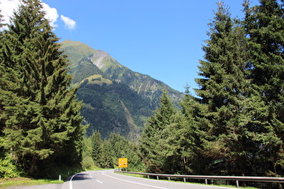 oberhalb des ersten steileren Abschnitts, Blick talabwärts