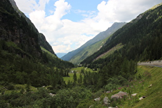 Blick talabwärts