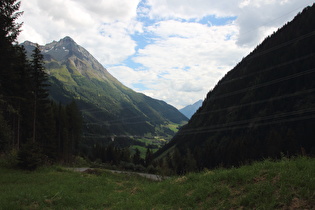 im Bereich der Talstufe, Blick talabwärts