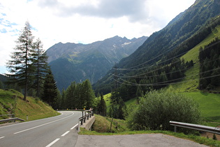 oberhalb der unteren Talstufe, Blick talabwärts