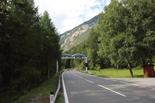 Felbertauernstraße, unteres Ende der Südrampe