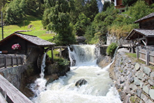 die Islitzer Mühle am Dorferbach