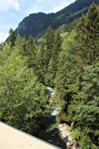 … und Blick flussaufwärts