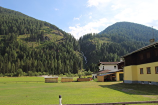 in Maria Hilf, Blick zum Stallebach Wasserfall