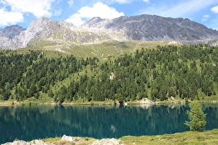 Obersee und Südflanke der Rieserfernergruppe