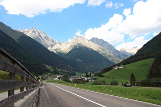 Blick talaufwärts auf Antholz-Mittertal