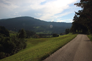 Mündung des Antholzer Tals ins Pustertal