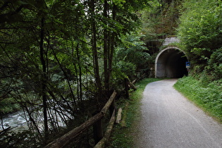 die Rienz und noch ein Tunnel