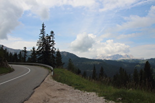 Blick auf die Gruppo del Sella